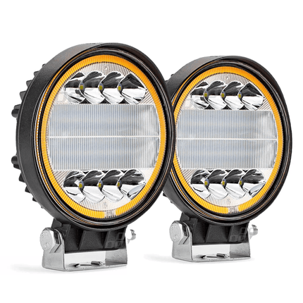 AMiO Krachtige Werklamp AWL14 42 LED COMBO (2 Functies) 9 - 36V Verstraler Spot Robuust Offroad 2 stuks (set) - VCTparts.nl