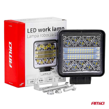 AMiO Krachtige Werklamp AWL15 26LED COMBO 9 - 36V Verstraler Spot Robuust Offroad - VCTparts.nl