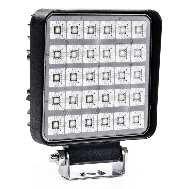 AMiO Krachtige Werklamp AWL34 30 LED FLOOD 9 - 36V met Schakelaar Verstraler Spot Robuust Offroad - VCTparts.nl