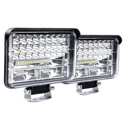 AMiO Krachtige Werklamp AWL41 50 LED SPOT 9-36V Verstraler Spot Robuust Offroad 2 stuks (set)