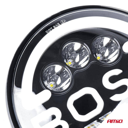 AMiO Krachtige Werklamp AWL56 BOSS Multifunctioneel 9 - 36V 55W Verstraler Spot Robuust Offroad - VCTparts.nl