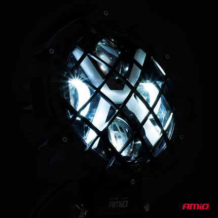 AMiO Krachtige Werklamp Multifunctioneel 9 - 36V 50W AMIO - 03698 Verstraler Spot Robuust Offroad - VCTparts.nl
