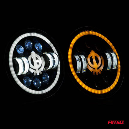 AMiO AMiO GHOST Spirit LED Werklamp 60W Rond - Multifunctionele Verstraler 12V 24V 9 - 36V AMiO 6