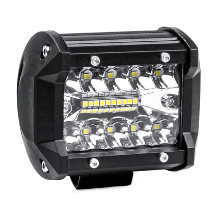 AMiO Krachtige Werklamp Verstraler Spot Rond Diverse Toepassingen (20 LED 9 - 36v) 6000K Wit - VCTparts.nl