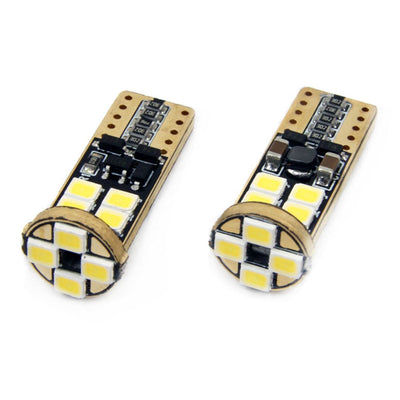 AMiO LED CANBUS 12SMD 2835 T10e (W5W) Wit 12V/24V