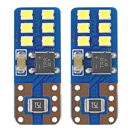 AMiO AMiO LED CANBUS 12SMD UltraBright 2016 T10e (W5W) Wit 12V/24V AMiO 1