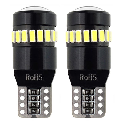AMiO LED CANBUS 18SMD 3014 + 1SMD 1SMD T10 W5W Wit 12V/24V