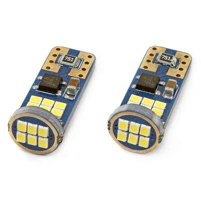 AMiO LED CANBUS 18SMD UltraBright 2016 T10e (W5W) Wit 12V/24V