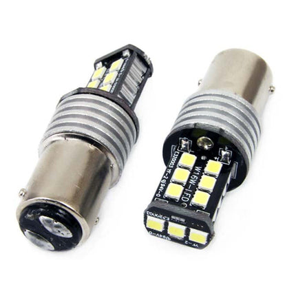 AMiO AMiO LED CANBUS 2835 15SMD 1157 BAY15D P21/5W Wit 12V/24V AMiO 3