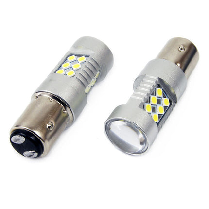 AMiO AMiO LED CANBUS 3030 24SMD 1157 BAY15D P21/5W Wit 12V/24V AMiO 2