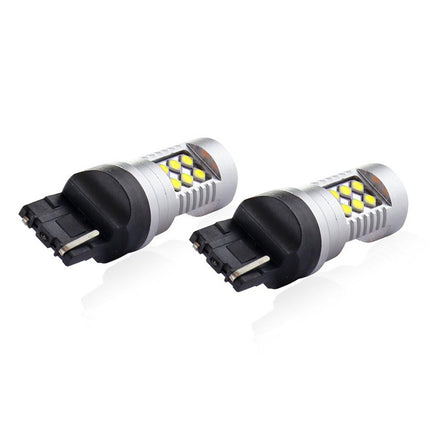 AMiO AMiO LED CANBUS 3030 24SMD T20 7440 W21W Wit 12V/24V AMiO 2