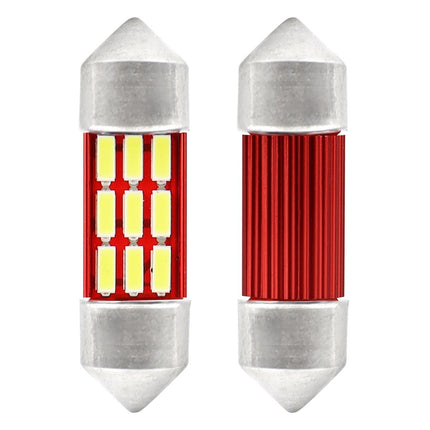 AMiO AMiO LED CANBUS 4014 12SMD Festoen C5W C10W C3W 31mm Wit 12V/24V AMiO 1