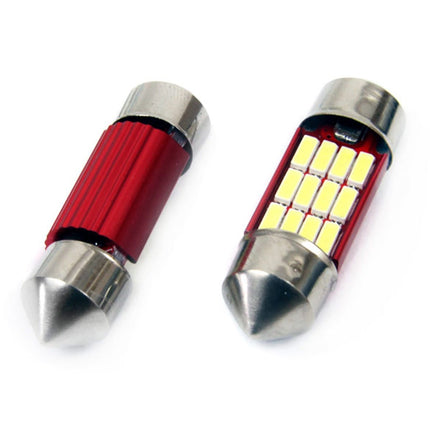 AMiO AMiO LED CANBUS 4014 12SMD Festoen C5W C10W C3W 31mm Wit 12V/24V AMiO 2