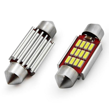 AMiO AMiO LED CANBUS 4014 12SMD Festoen C5W C10W C3W 36mm Wit 12V/24V AMiO 2
