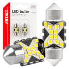 AMiO AMiO LED CANBUS lampen 12SMD Festoon C5W 2016 31mm Wit 12/24V AMiO 5