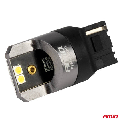 AMiO AMiO LED CANBUS PRO serie 7440 T20 W21W 4x3030 SMD Wit 12/24V AMiO 2