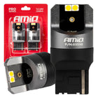 AMiO AMiO LED CANBUS PRO serie 7440 WY21W 4x3030 SMD Oranje 12/24V AMiO 1