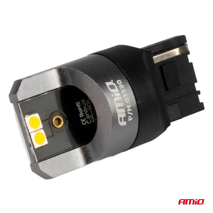 AMiO AMiO LED CANBUS PRO serie 7440 WY21W 4x3030 SMD Oranje 12/24V AMiO 3