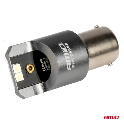 AMiO AMiO LED CANBUS PRO serie BA15S P21W 4x3030 SMD Wit 12/24V AMiO 2