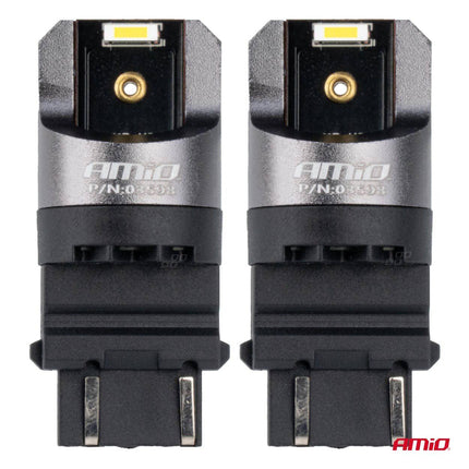 AMiO AMiO LED CANBUS PRO serie P27/7W 2x3157 SMD Wit 12V 24V AMiO 4