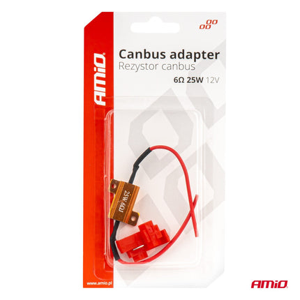 AMiO AMIO LED Canbus Weerstand 6 Ohm 25W - Voorkomt CANBUS Foutmeldingen Storing Oplossen AMiO 4
