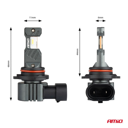 AMiO AMIO LED HIR2 Koplampen 6000K 60W Canbus Hybrid series – Krachtige en Foutcodevrije Autoverlichting AMiO 4