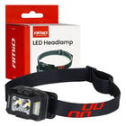 AMiO AMiO LED Hoofdlamp 2xXPG+10SMD 1800mAh SUPER BRIGHT – USB Oplaadbaar Met Multi - Lichtmodi - Voor Outdoor Workshop en Noodsituaties AMiO 1