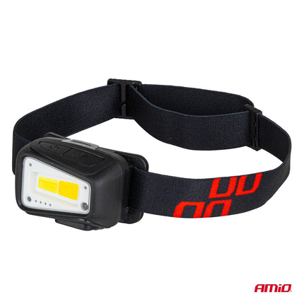 AMiO AMiO LED Hoofdlamp COB 1800mAh met Bewegingssensor - USB Oplaadbaar en Verstelbare Hoofdband - Voor Outdoor Workshop en Noodsituaties AMiO 7