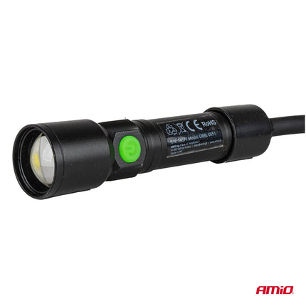 AMiO AMiO LED Inspectielamp 2xP50 1000mAh Halslamp met Flexibele Hals - Zoomfunctie en Oplaadbare Batterijen - Voor Werkplaats en Noodsituaties AMiO 3