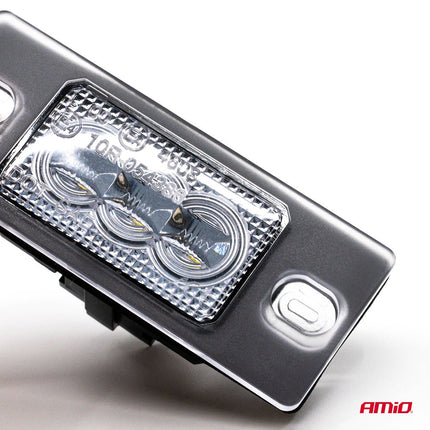 AMiO AMiO LED Kentekenverlichting CLP11 HP PORSCHE en VAG – Set van 2 - High Power LED - Nummerplaatverlichting Lampen voor VW, Skoda en Porsche AMiO 5