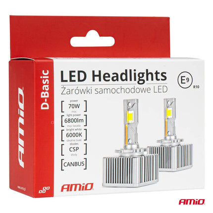 AMiO AMiO LED Koplampen D - Basic - serie D4S/D4R Dimlichten Wit AMiO 3