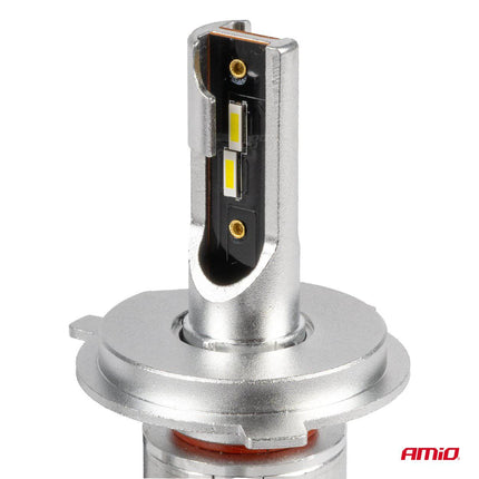 AMiO AMiO LED Koplampen FLEX+ Serie H4/H19 canbus 6000K 12 - 24V Dimlichten Wit AMiO 4