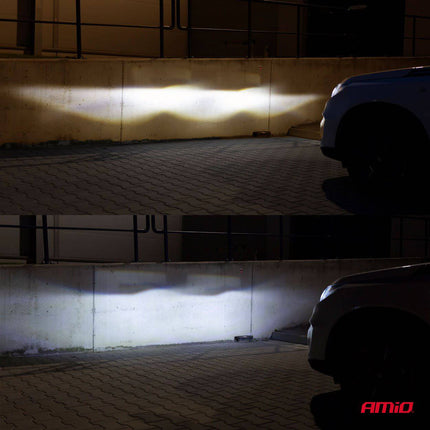 AMiO AMiO LED Koplampen FLEX+ Serie H4/H19 canbus 6000K 12 - 24V Dimlichten Wit AMiO 2