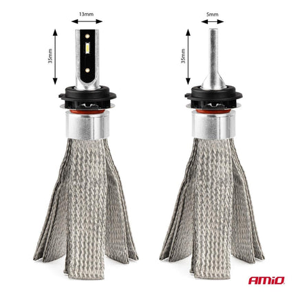 AMiO AMiO LED Koplampen FLEX+ Serie H7 - 6 canbus 6000K 12 - 24V Dimlichten Wit AMiO 5