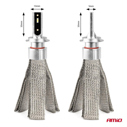 AMiO AMiO LED Koplampen FLEX+ Serie H7/H18 canbus 6000K 12 - 24V Dimlichten Wit AMiO 6