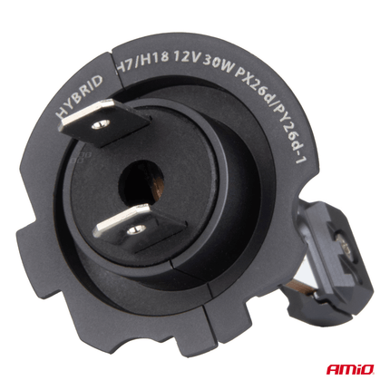 AMiO AMiO LED Koplampen Mini + Grootlicht Hybrid series H7 (H18) Wit 6000K - 3500LM + 5600LM Canbus 60W 4 stuks Combideal 8