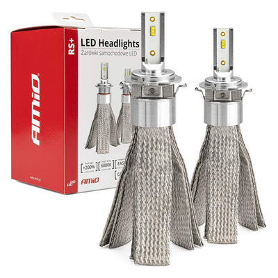 AMiO LED Koplampen RS+ Serie H7-6 50W Dimlichten Wit