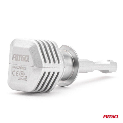 AMiO LED Koplampen X1 - serie H1 Dimlichten Wit - VCTparts.nl