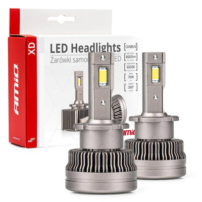 AMiO LED Koplampen XD-serie D4S/D4R – Krachtige LED Dimlichten voor Helder Wit Licht