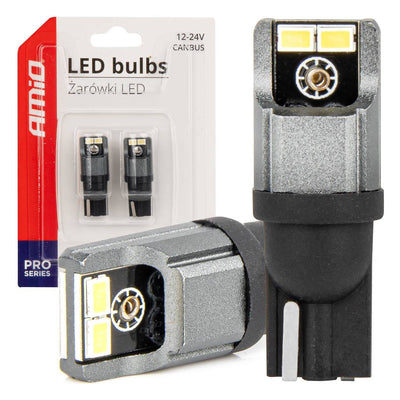 AMiO LED-lampen CANBUS 2016 3020 4SMD T10 W5W W10W 12V/24V