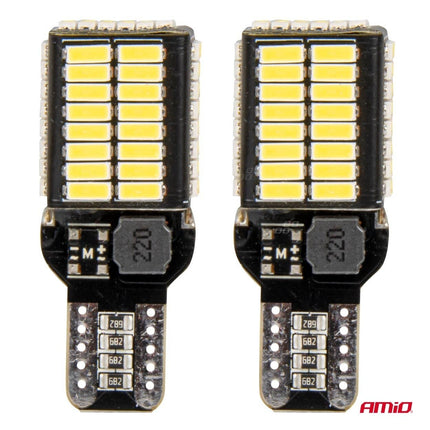 AMiO AMiO LED - lampen CANBUS PRO serie T15e W16W 54x4014 SMD Wit 12V/24V AMiO 4