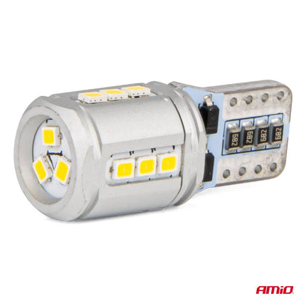AMiO AMiO LED - lampen CANBUS T10e W5W 15x2016 SMD Wit 12V/24V AMiO 3