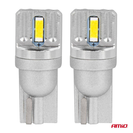 AMiO AMiO LED - lampen STANDAARD T10 W5W 2x1860 SMD Wit 12V/24V AMiO 4