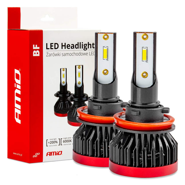 AMiO LED Mistlichten BF - serie H8/H9/H11/H16 Wit - VCTparts.nl