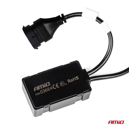 AMiO AMiO LED Mistlichten FLEX+ Serie HB3 9005/HIR1 9011/H10 canbus 6000K 12 - 24V Wit AMiO 4