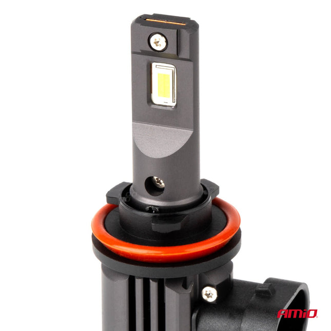 AMiO LED Mistlichten X4 - serie AVIATOR H8/H9/H11/H16 6500K max. 44W Wit - VCTparts.nl