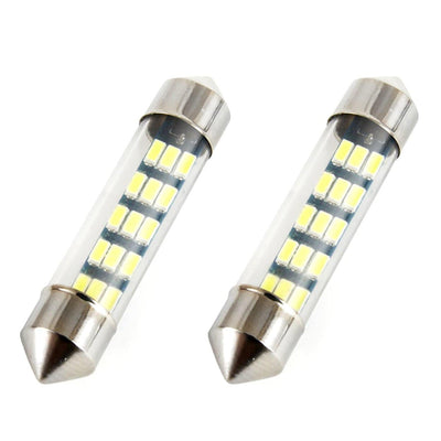 AMiO LED STANDAARD 3014 15SMD Festoen C5W C10W C3W 39mm Wit 12V