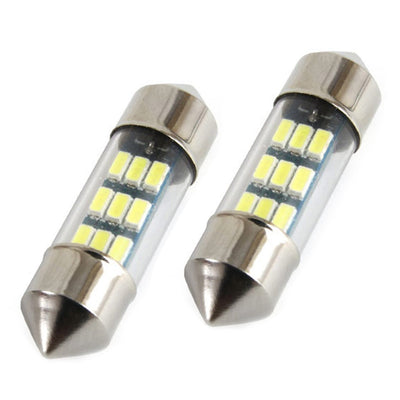 AMiO LED STANDAARD 3014 9SMD Festoen C5W C10W C3W 31mm Wit 12V