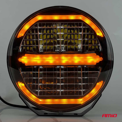 AMiO AMiO LED Werklicht Verstraler 112W 12V - 24V Lange - afstandslamp met Positielicht voor Vrachtwagen, Offroad, Bouw en Landbouw AMiO 7