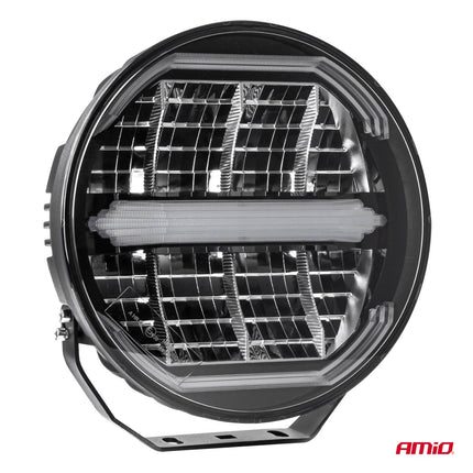 AMiO AMiO LED Werklicht Verstraler 112W 12V - 24V Lange - afstandslamp met Positielicht voor Vrachtwagen, Offroad, Bouw en Landbouw AMiO 2
